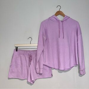 Victoria’s Secret Hoodie & Short Lounge Set Sz S